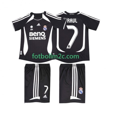 Fußballtrikots Real Madrid RAUL 7 2006 2007 Retro Kinder Auswärts Trikotsatz Fußballtrikots Real Madrid RAUL 7 2006 2007 Retro Kinder Auswärts Trikotsatz